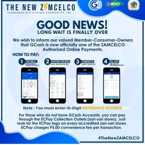 zamcelco payment|How to Inquire Zamcelco Electric Bill via SMS .